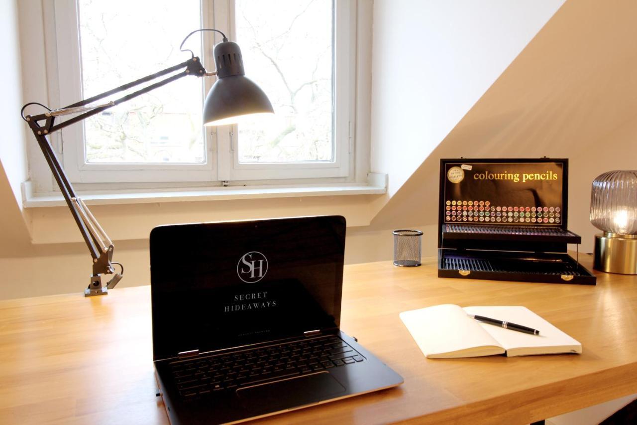 Secret Hideaways Boho Artstudio Mit Smarthome Nahe City L Messe L Hbf Duisburgo Esterno foto